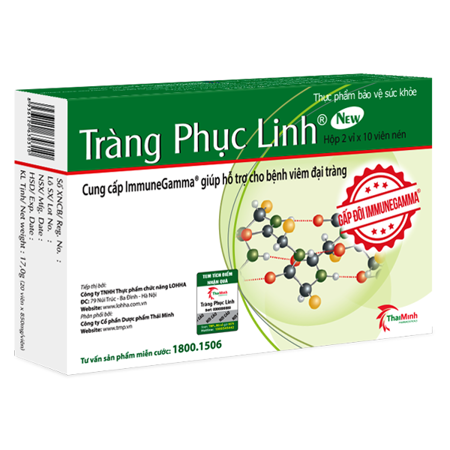 Tràng Phục Linh New - Giải pháp hỗ trợ bệnh viêm đại tràng