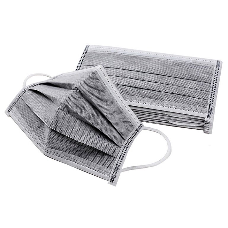 Khẩu trang y tế than hoạt tính 4 lớp (Hộp 30 cái)