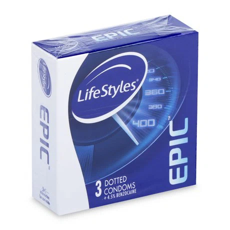 Bao cao su LifeStyles Epic (3 cái/hộp)