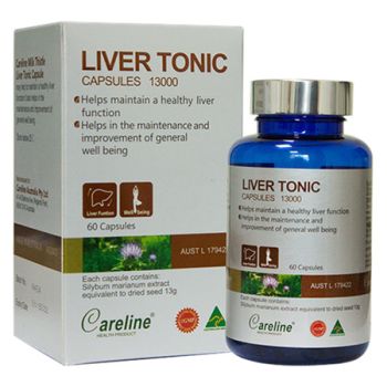 Careline Liver Tonic Capsule - Trẻ hóa gan, bảo vệ gan