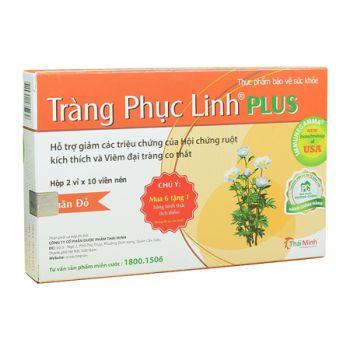 Tràng Phục Linh Plus - Hỗ trợ điều trị viêm đại tràng