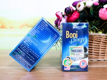 Viên uống Boni Sleep hỗ trợ cải thiện giấc ngủ (Chai 30 viên)