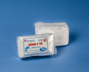Bông y tế BẢO THẠCH dùng trong chăm sóc cá nhân và y tế (Gói 100g)
