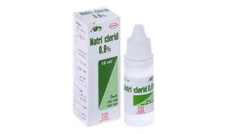 Nước muối Natri Clorid 0.9% Pharmedic khô mắt, rửa mắt, sinh mũi (chai 10ml)
