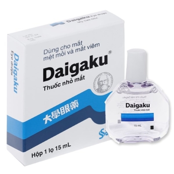 Thuốc nhỏ mắt Daigaku trị mỏi mắt, đỏ mắt, ngứa mắt (chai 15ml)